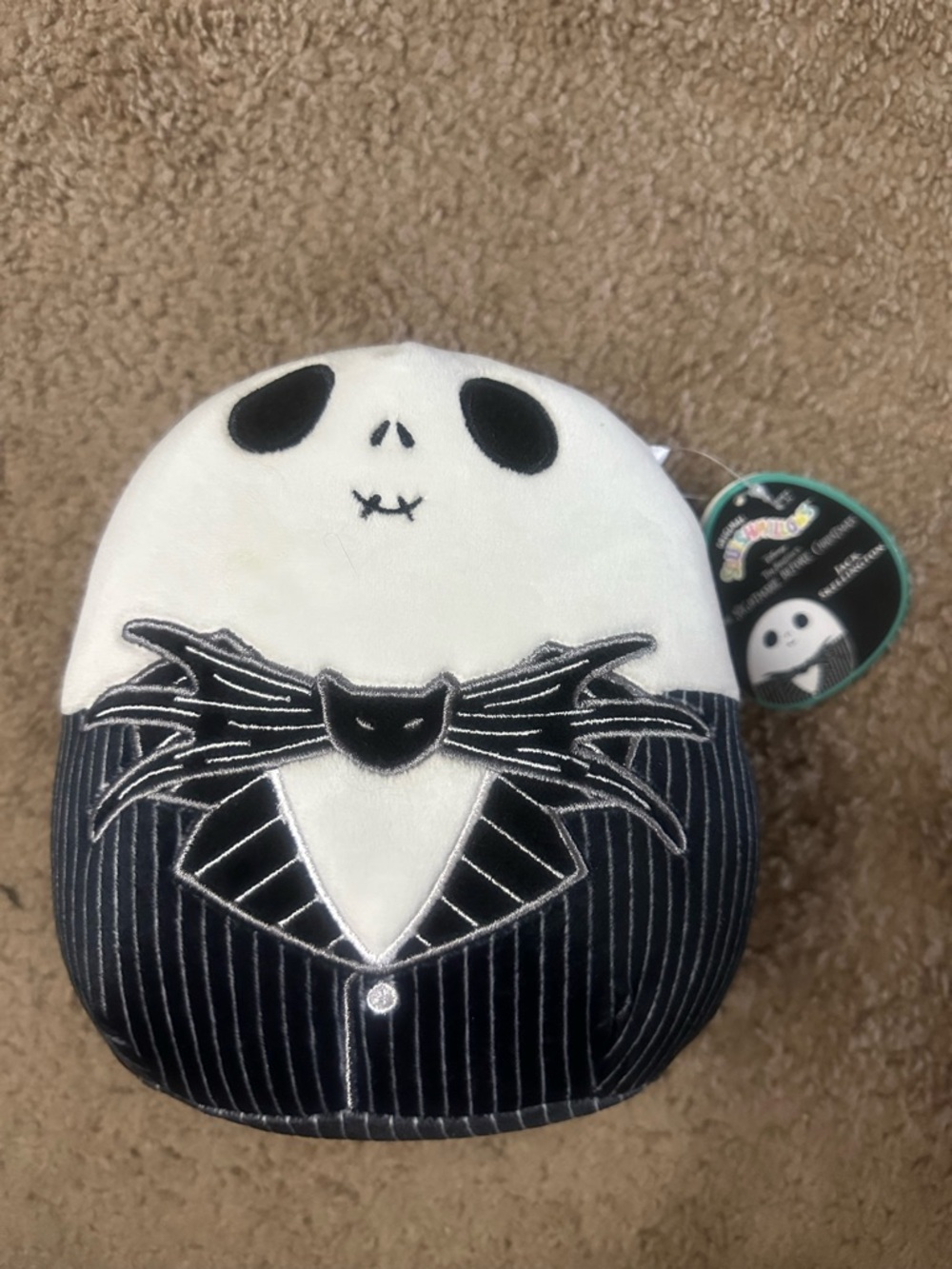 NEW The Nightmare Before Christmas Jack Skellington Plush Squishmallow